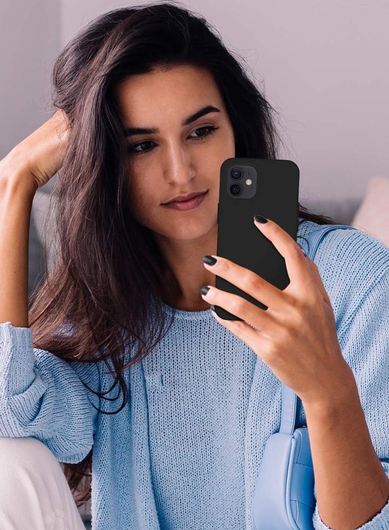 BORTONY iPhone 12 Pro Case Liquid Silicone Anti Scratch Anti Fingerprint Soft Silky Touch Shockproof Protective Cover - Image 5