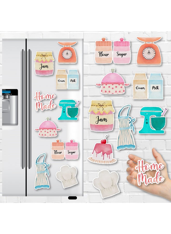 Fridge Magnet, Chief Magnets Collection 9 Pieces, Magnetic Fridge Decor, Decorative Magnets, Strong Magnet, Magnetic Stickers, Fridge Magnet Set, Cute Refrigerator Magnets  - Image 1