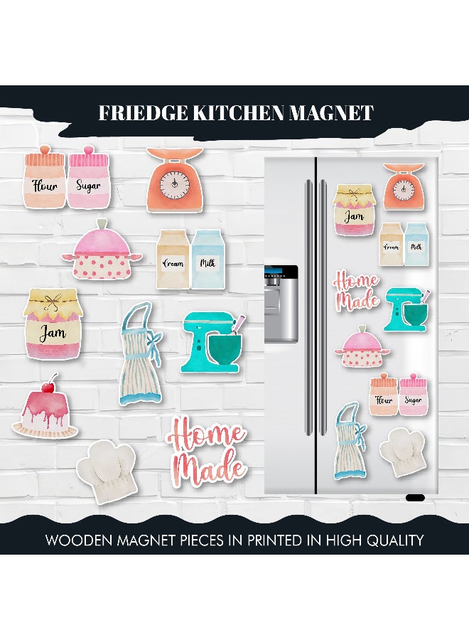 Fridge Magnet, Chief Magnets Collection 9 Pieces, Magnetic Fridge Decor, Decorative Magnets, Strong Magnet, Magnetic Stickers, Fridge Magnet Set, Cute Refrigerator Magnets  - Image 3