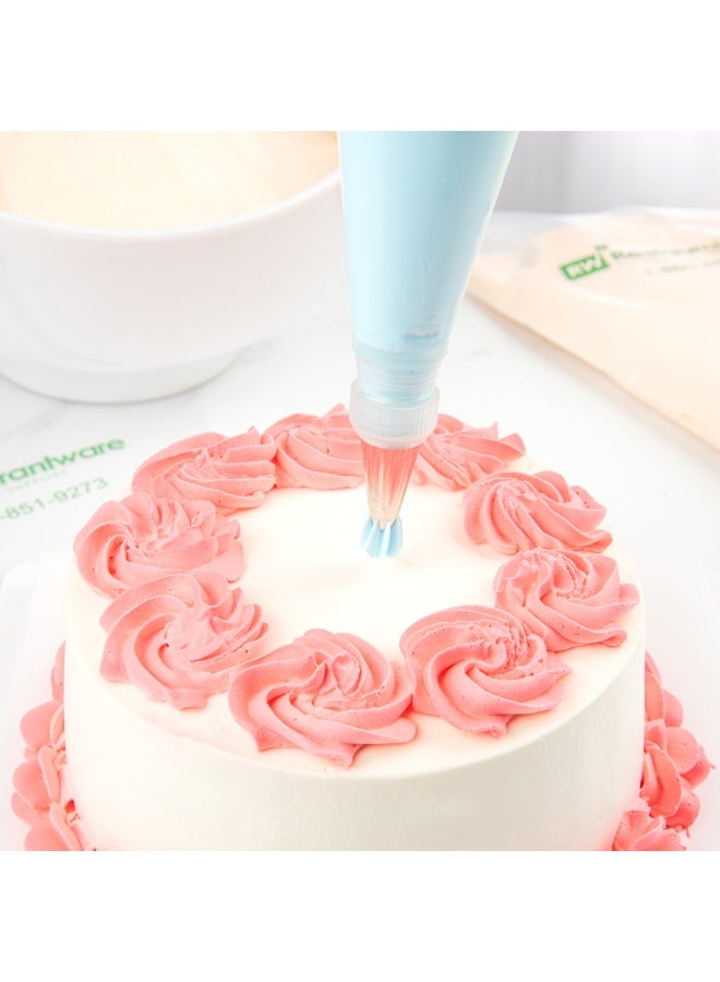 Restaurantware Pastry Tek Decorating Tip Star, 1 Reusable Star Piping Tip - #30, Dent-Resistant, Stainless Steel Closed Star Tip, Dishwasher-Safe, Decorate Cupcakes, Cakes, or Cookies - Image 4