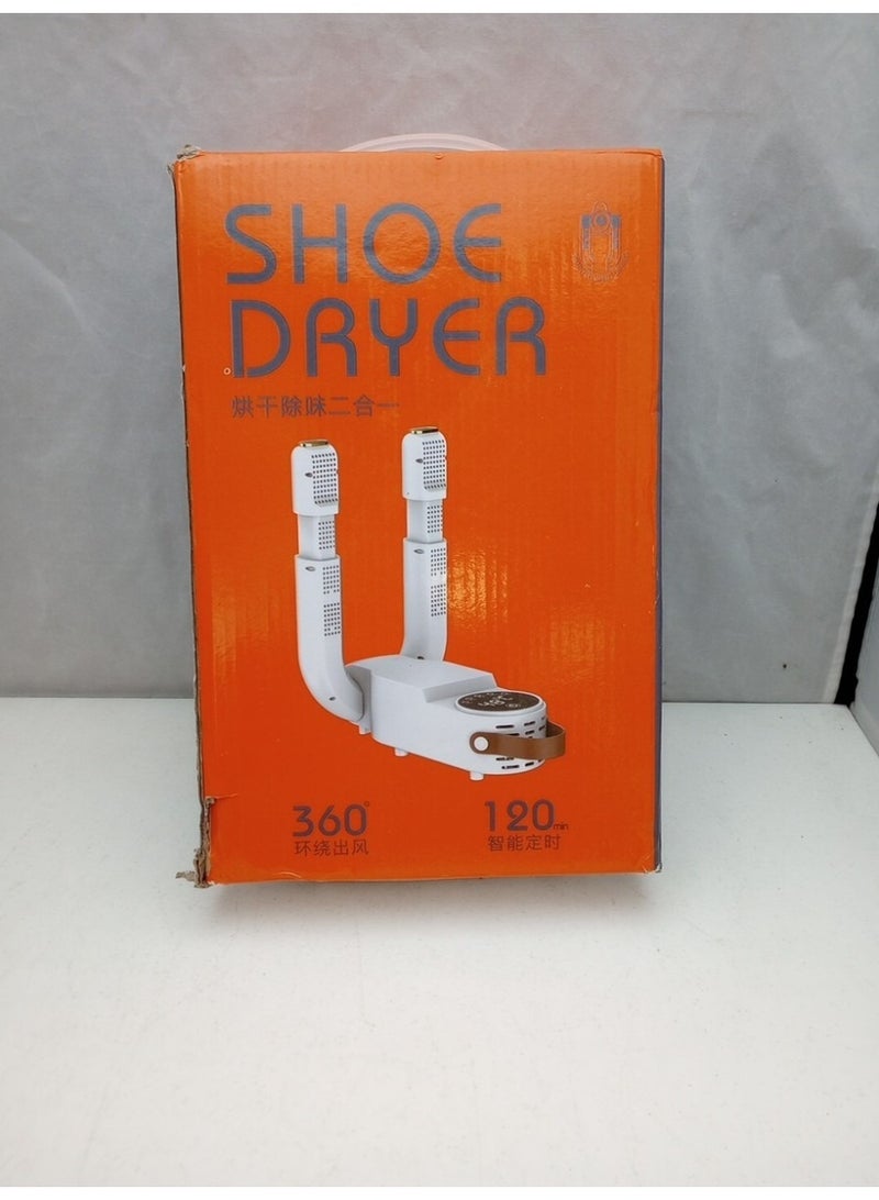 MAKS & CO. Electric Shoe Dryer & Deodorizer | Foldable Hot Air Shoe Warmer with Adjustable Rack for Boots, Sneakers & Gloves - Image 2