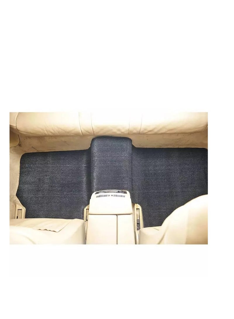 BYSON Durable Waterproof Auto Universal Foot Soft 3 Pieces Car Mats, Car Floor Mats it fit most of the cars saloon and suv  - Image 4