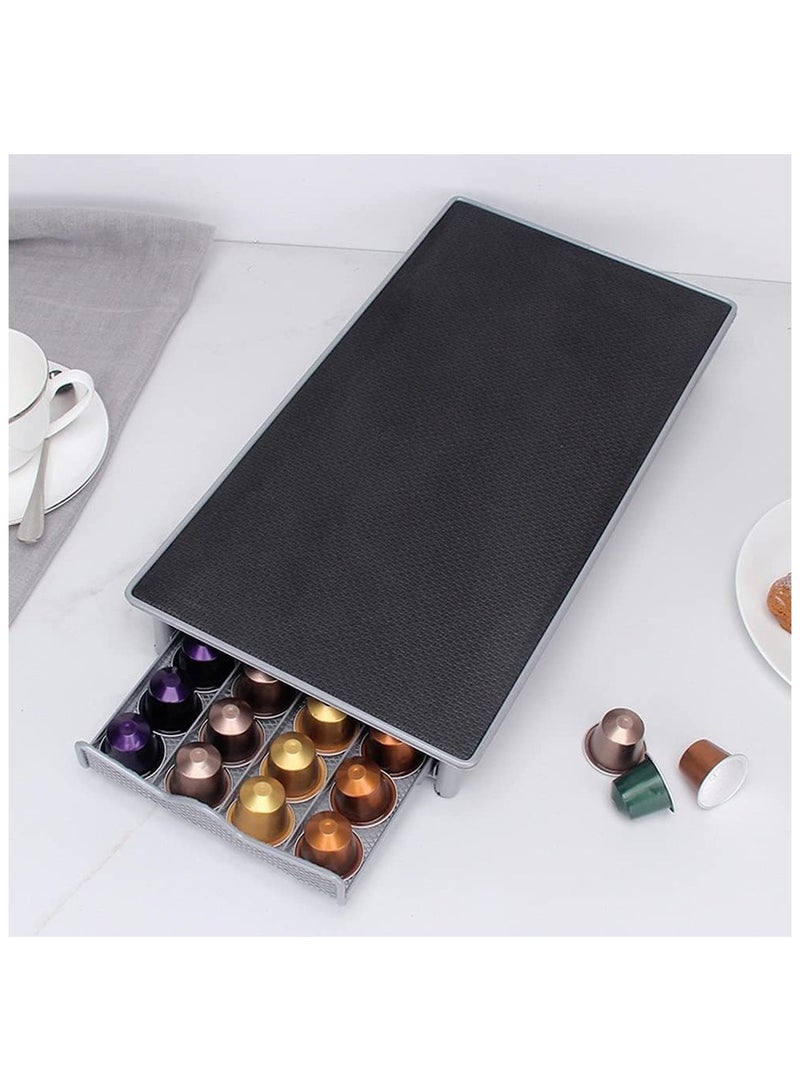 بلومنغ تايم حامل كبسولات القهوة ذو 40 درجًا باللون الأسود - Image 2