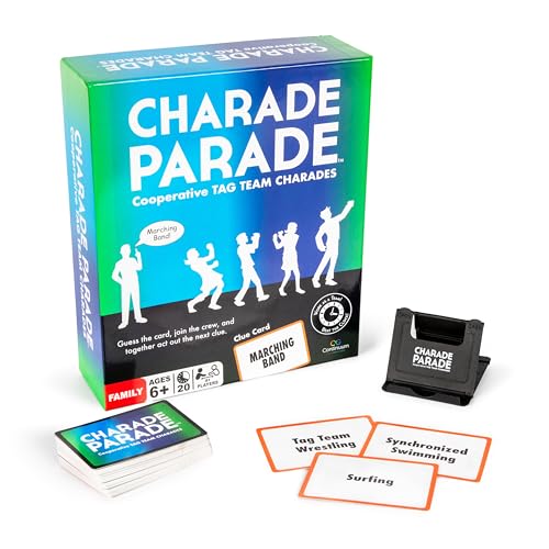 Continuum Games Charade Parade The Game of Tag Team Charades Fun Game for Families and Friends Dance Act and Gesture Your Way to Victory - Image 5
