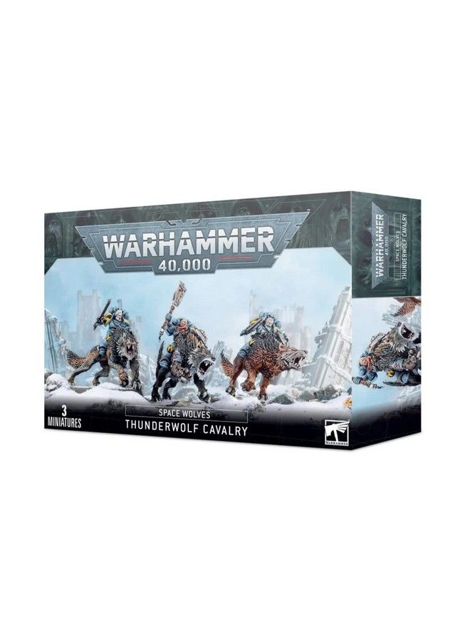 WARHAMMER Space Wolves Thunderwolf Cavalry Warhammer 40000 - Image 2