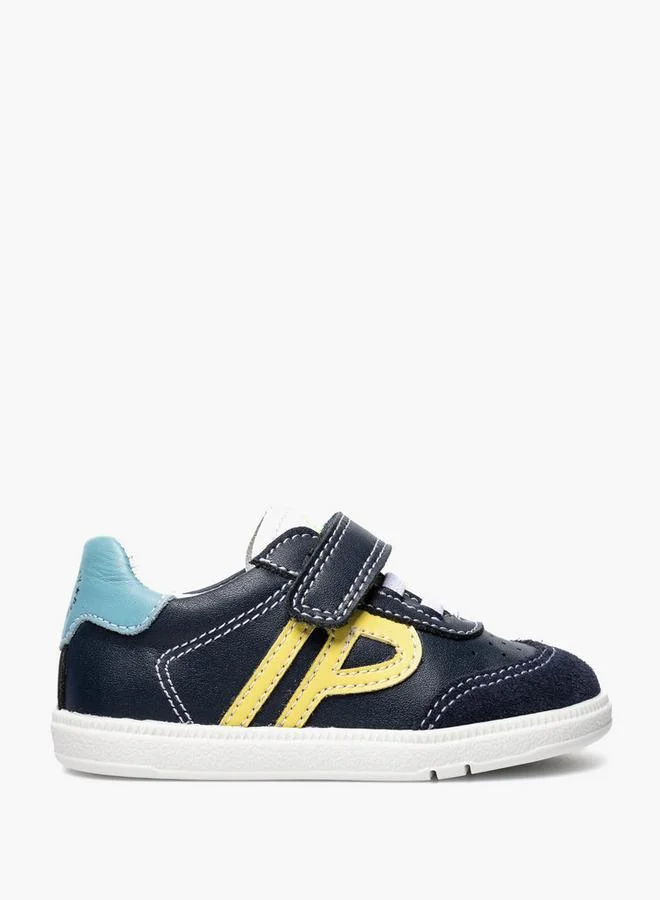 Pablosky Leather Ankle Sneakers With Hook & Loop Closure