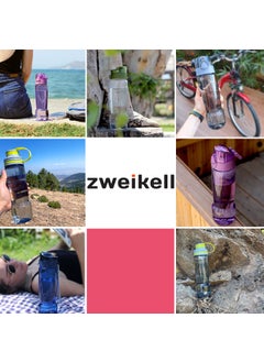 Zweikell Camry Maroon Red 650 ml Bpa Free Tritan Water Bottle  - Image 4