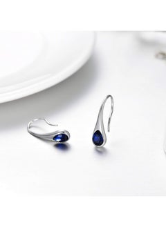 925 Sterling Silver Small Pearshaped Hook Earrings With Simulated Sapphire Birthstone Crystals From Austria September Birthstone Jewelry Gifts For Women Girlfriend Wife Mom - pzsku/ZDD769D096A4EEB03F4CAZ/45/_/1714988376/4b0322c4-617c-4dc7-91da-e66d9116b1a8