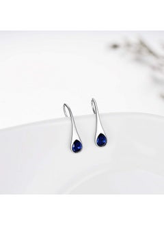 925 Sterling Silver Small Pearshaped Hook Earrings With Simulated Sapphire Birthstone Crystals From Austria September Birthstone Jewelry Gifts For Women Girlfriend Wife Mom - pzsku/ZDD769D096A4EEB03F4CAZ/45/_/1714988378/f1fccdaa-9086-4ce6-a593-b7c41327962c