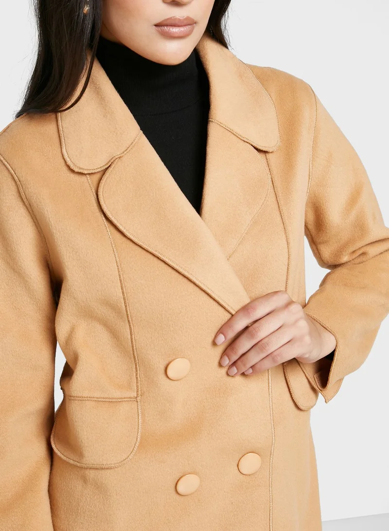 ELLA Suede Look Blazer