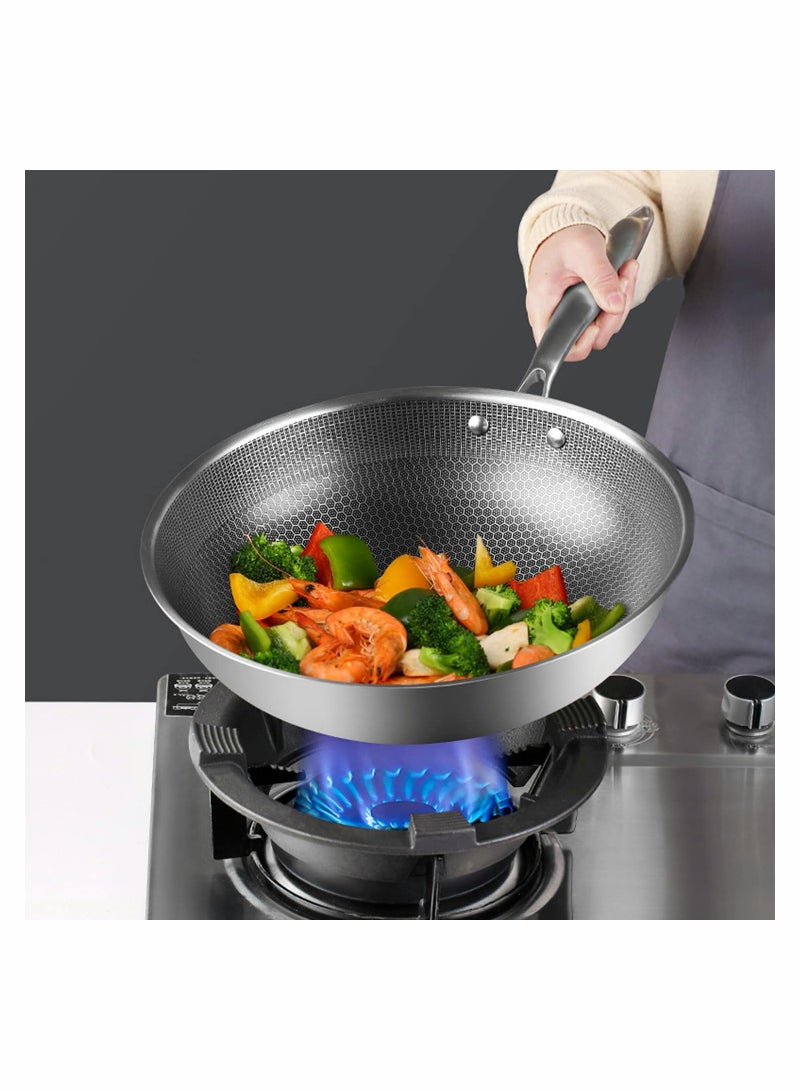 SYOSI Wok Ring For Gas Stove, Cast Iron Four-Claw Wok Stand, Wok Stand Firm And Does Not Shake - Image 4