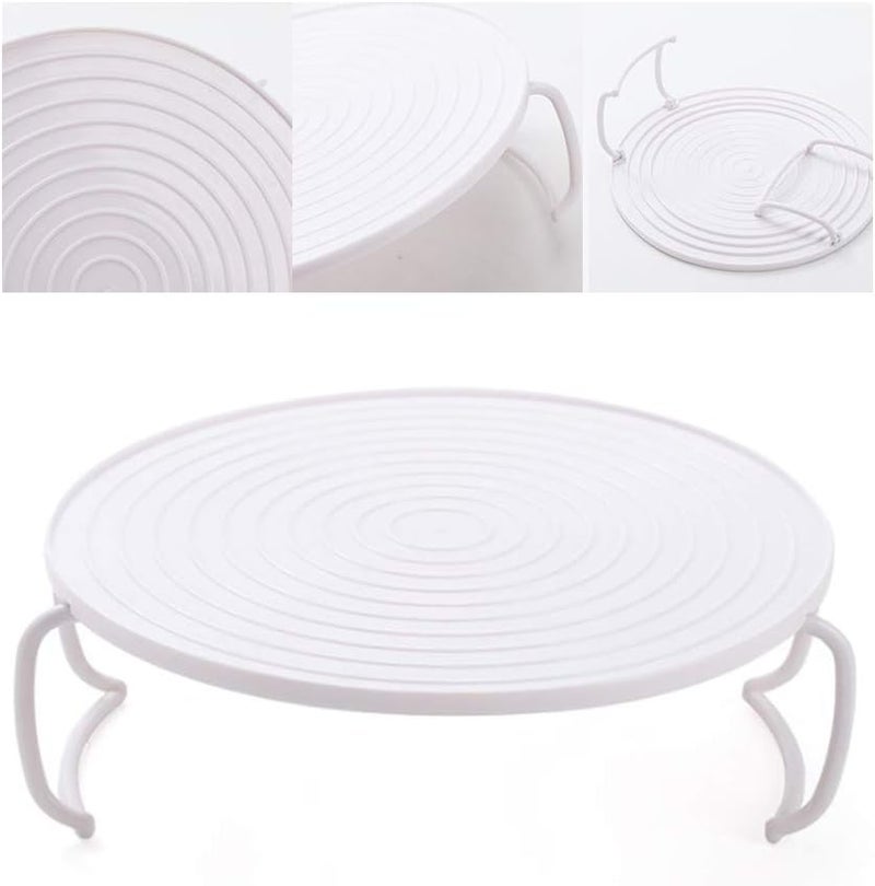 صينية شواء ميكروويف صينية شواية صينية بلاستيكية رف فرن للخبز لحم مقدد وجبات خفيفة مجمدة مستلزمات المطبخ - Image 4