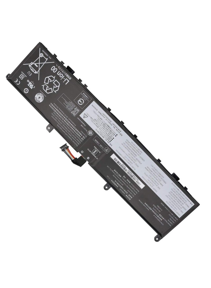 بطارية كمبيوتر محمول L17C4P72 متوافقة مع أجهزة الكمبيوتر المحمولة Lenovo ThinkPad X1 Extreme من الجيل الأول/الجيل الثاني ThinkPad P1 من الجيل الأول/P1 من الجيل الثاني SB10Q76928 01AY968 L17M4P72 L18M4P71 SB10S57317 01YU911 - Image 1