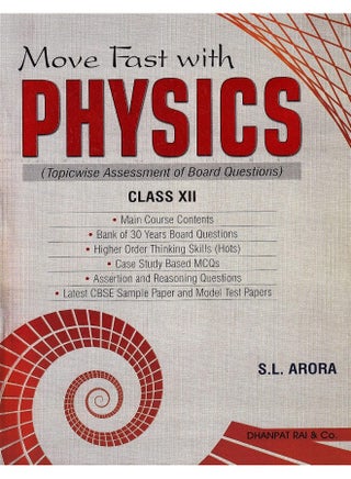Move Fast with Physics for Class 12 - Examination 2021-22 - pzsku/ZDD76FE10F79D5D6546BBZ/45/_/1744118585/98213dce-3cfb-4714-9287-5f758f550d00