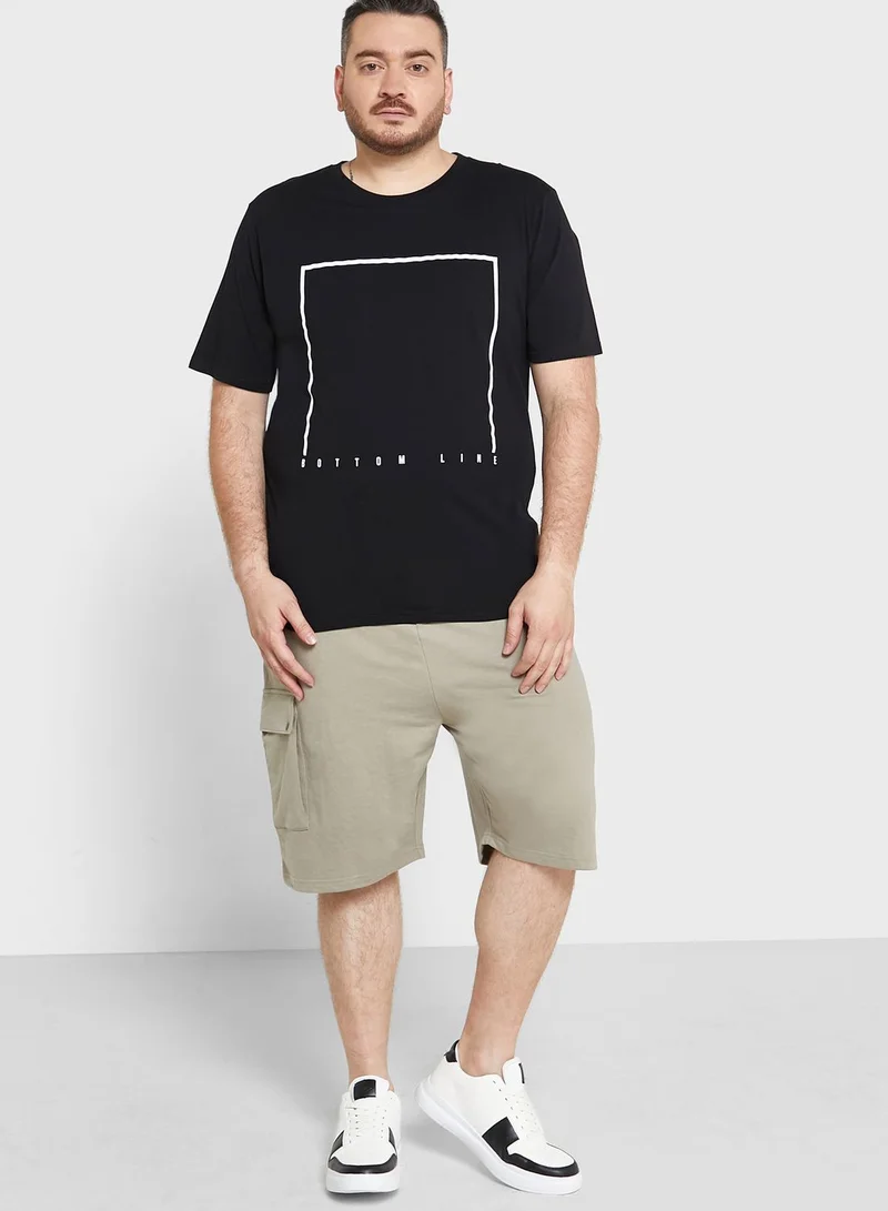Seventy Five Plus Size Graphic T Shirt