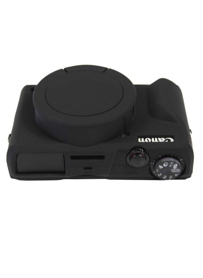 TUYUNG G7X Iii Silicone Case Tuyung Protective Camera Case Silicone Cover Compatible With Canon Powershot G7X Mark Iii Black  - Image 4