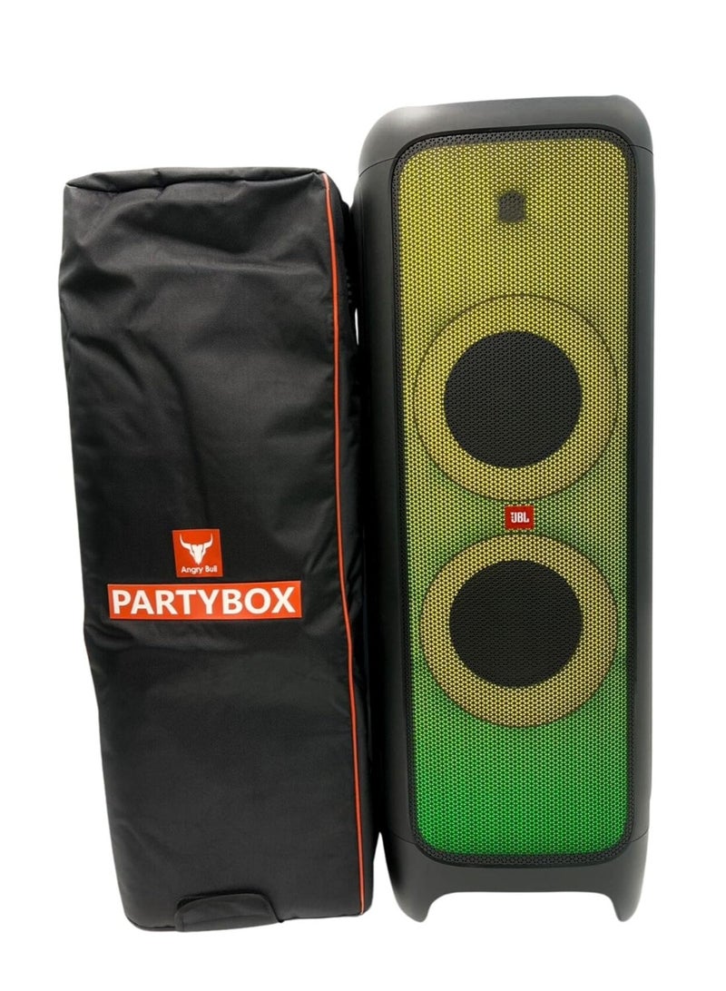 Angry Bull Speaker Bag Travel Safety Storage Case Handy Bag for JBL Party Box 1000 - BLACK - Image 1