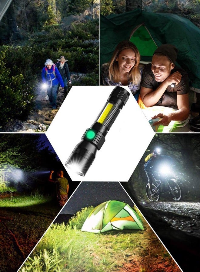 ULHYC Black Light Flashlight Rechargeable 3-in-1 UV Light Flashlights IP65 Waterproof Zoomable Tactical Flashlight - Image 3