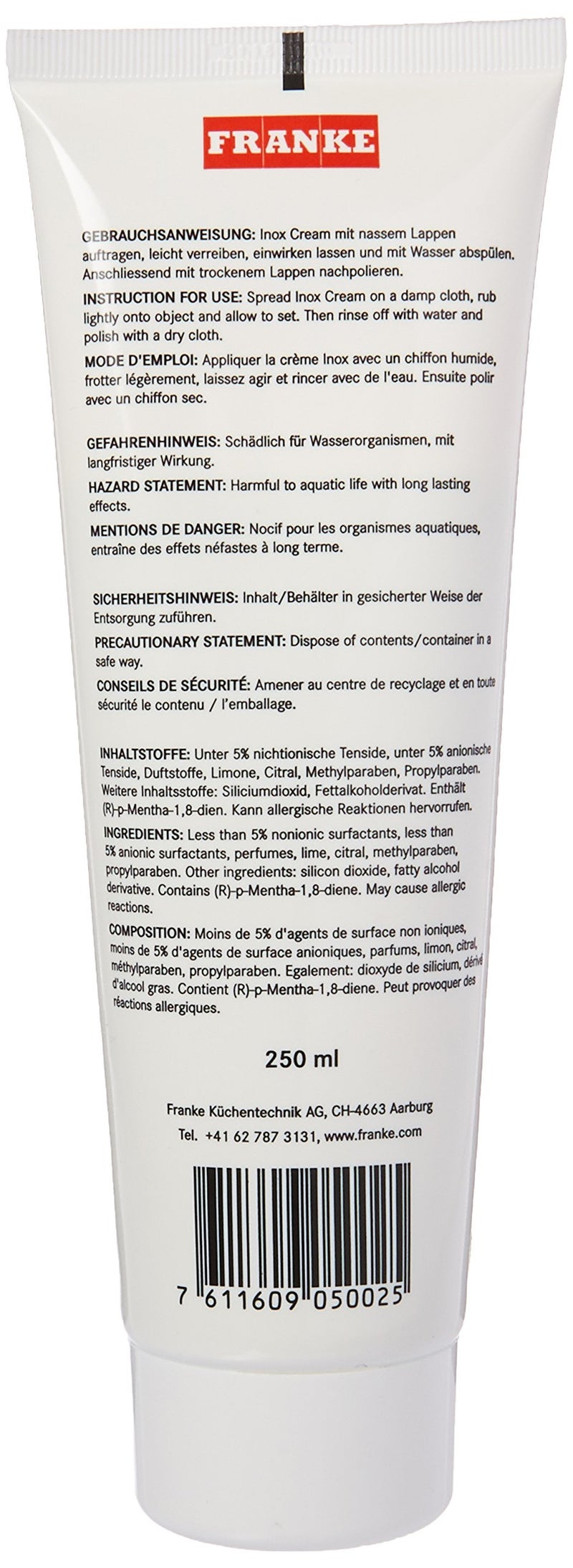 Franke F903 INOX Cream Stainless Steel Cleaner - Image 2