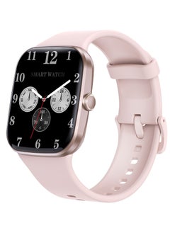 Bonita Smart Watch for Men and Women: 2.1 HD Fitness Tracker with Voice Assistant, Call Function, IP67 Waterproof, Blood Pressure, Heart Rate, and Sleep Monitor - 100+ Sports Modes (pink)  - Image 1