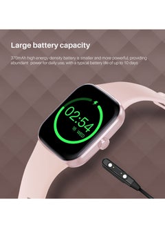 Bonita Smart Watch for Men and Women: 2.1 HD Fitness Tracker with Voice Assistant, Call Function, IP67 Waterproof, Blood Pressure, Heart Rate, and Sleep Monitor - 100+ Sports Modes (pink)  - Image 5