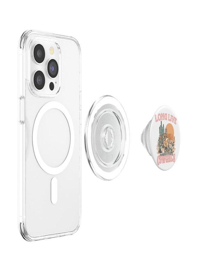PopSockets Phone Grip with Expanding Kickstand - Cowgirls PopSockets PopGrip for MagSafe - Image 3