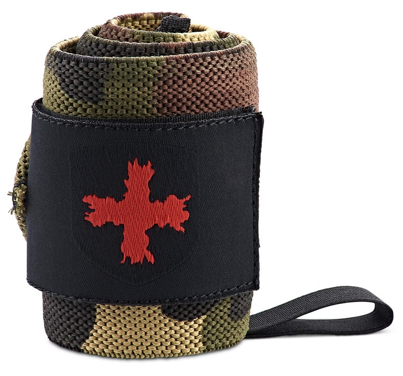 Harbinger Red Line 18-Inch Weightlifting Wrist Wraps for Men and Women (Pair) - Image 1