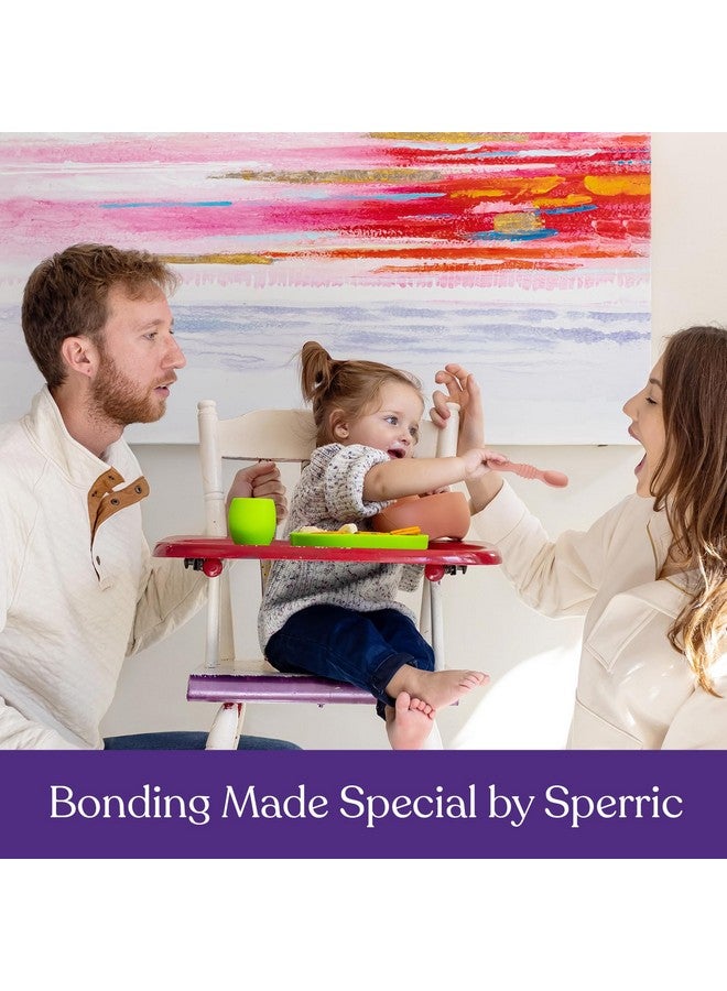 SPERRIC Silicone Baby Spoon, Baby Led Weaning, First Stage Baby Spoons, Baby Feeding Spoon Set Gum Friendly Bpa Lead Phthalate & Plastic Free, Baby Self Feeding Utensils For Infant & Toddler, Great Gift - Image 4