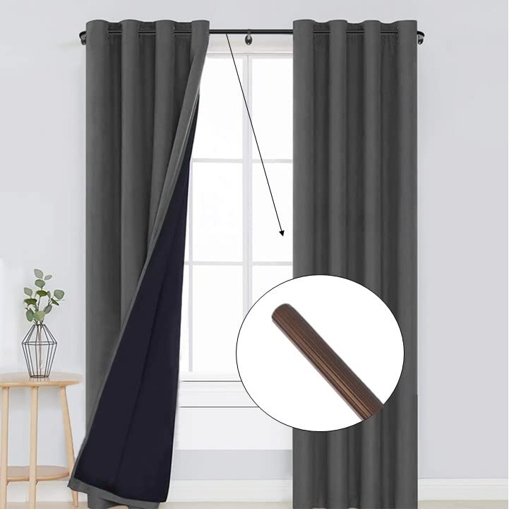 RAB Curtain Pipe Spiral MS, for Home, Door, Windows, (PC SPIRAL, Brown, Pipe, 25 mm Diameter) (6 FT) - Image 2