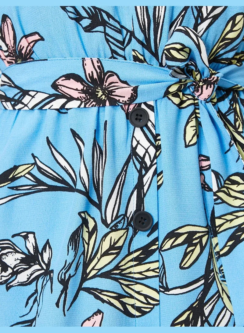 KOTON Floral Halter Dress