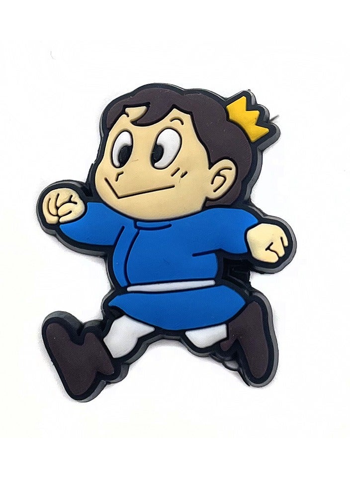 Excefore 10PCS Croc Charms King, Anime Shoes Decorations Charm for Croc Accessories PVC Clog Pins Shoe Charms Fit Croc Sandals Bracelets Ornaments Gift Birthday Party Favors Supplies - Image 5