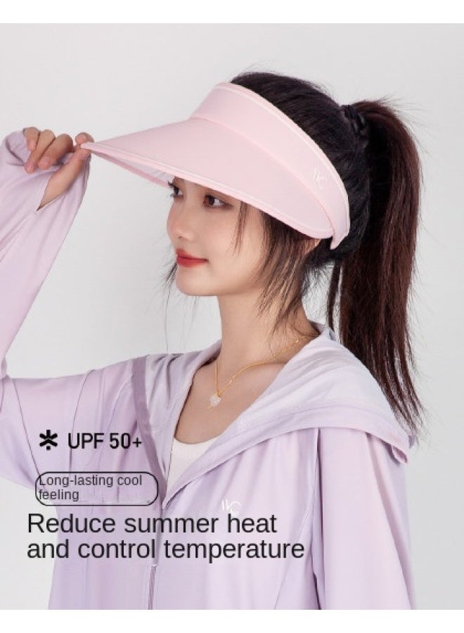 VVC Cheng Yi's Pick】uv Protection Sun Hat For Women - Breathable, Versatile Beach & Outdoor Sports Cap - Image 1