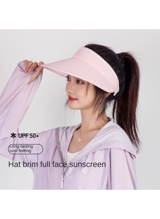 VVC Cheng Yi's Pick】uv Protection Sun Hat For Women - Breathable, Versatile Beach & Outdoor Sports Cap - Image 2
