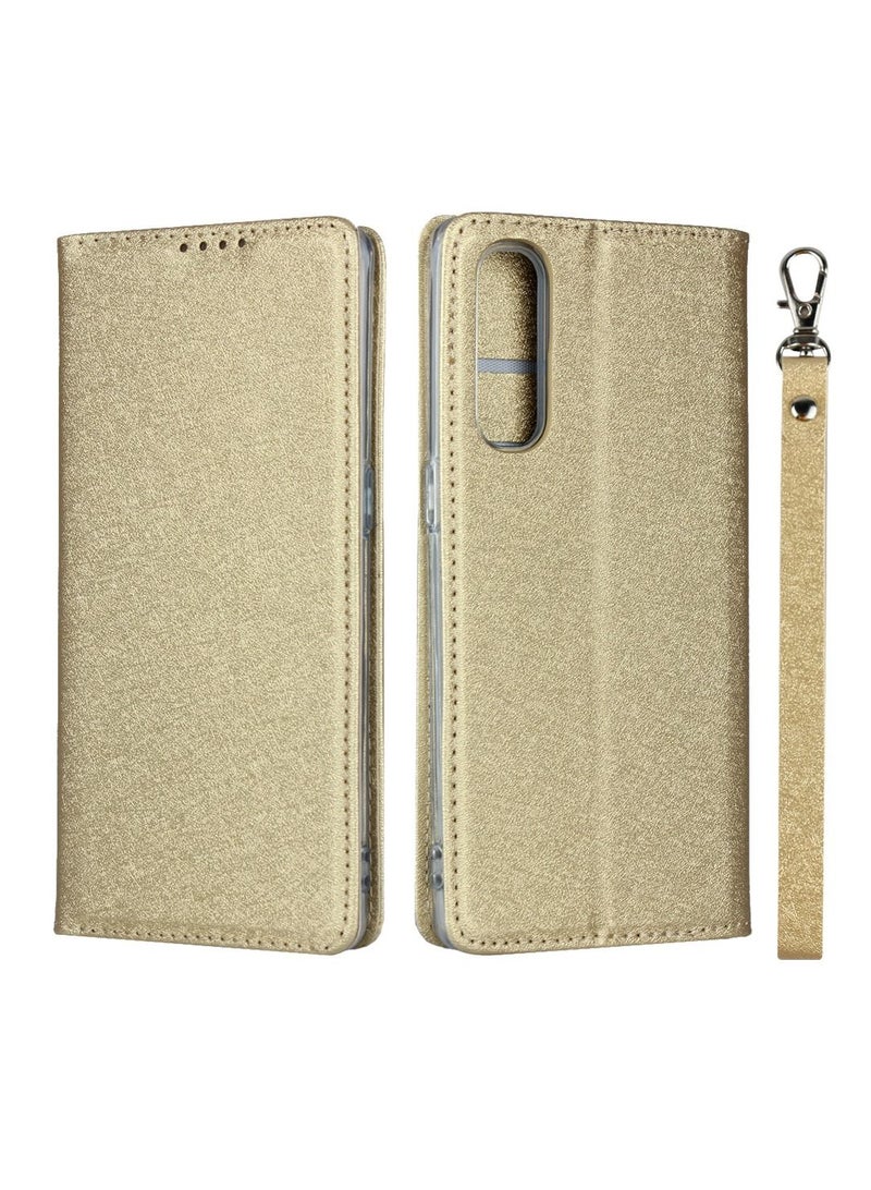 Suteni Flip Cover Card Slots Leather Phone Case for Oppo  - Image 1
