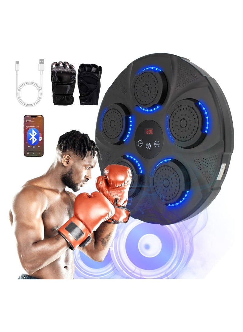 SPECTON Music Boxing Machine Wall Mounted Smart Bluetooth Boxing Equipment for Boxing Enthusiasts - Image 1