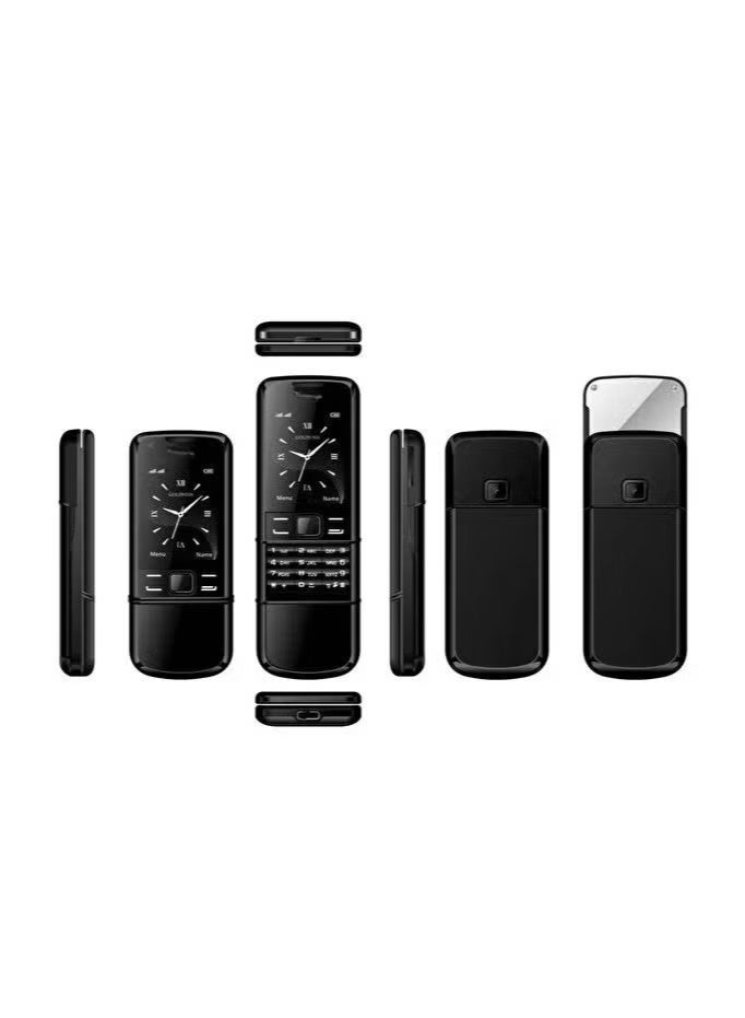 هوب هاتف محمول منزلق سيرفو هوب 8800 سيروكو، الجيل الثالث GSM، ثنائي الشريحة، باللون الأسود - نادر - Image 1