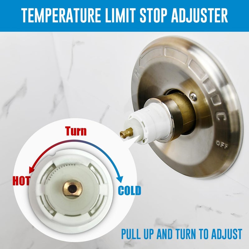 Ahenbal RP19804 Shower Cartridge Compatible with Delta Faucet 1300/1400 Series, Shower Faucet Parts Replacement Pressure Balance Cartridge for Delta Select Monitor Valves(1993-2007) - Image 4