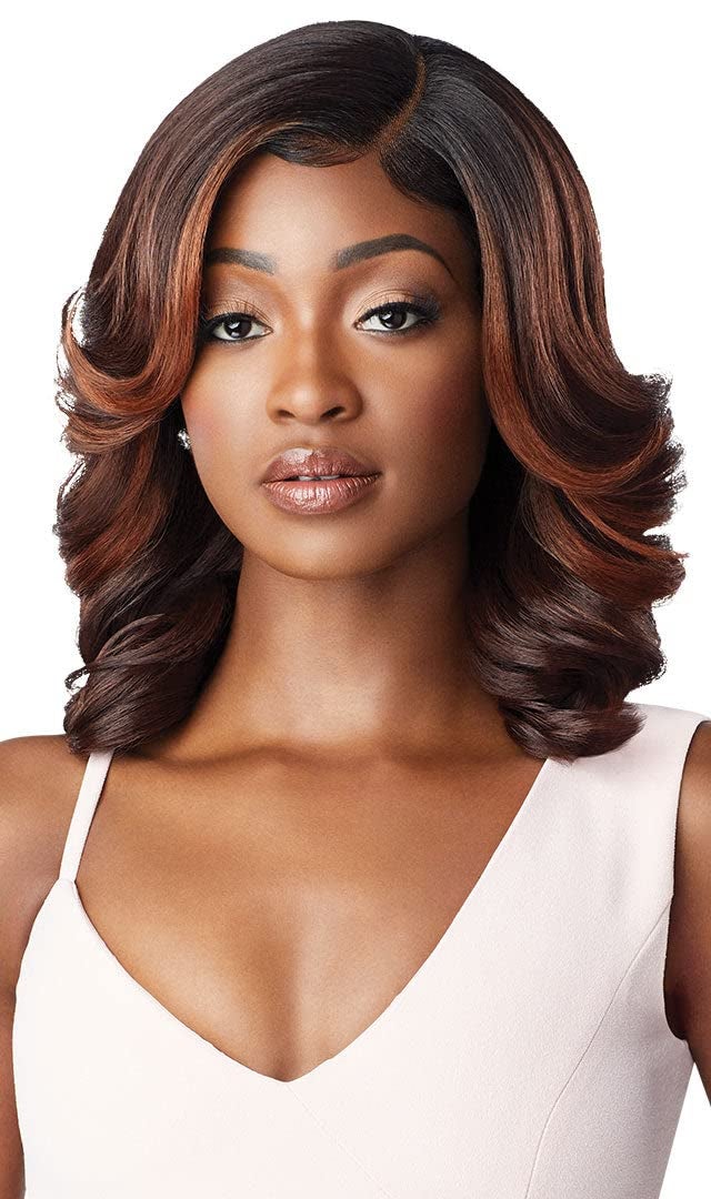 Outre Melted Hairline Lace Front Wig HD Transparent Lace Deluxe Wide Lace Part 2x5 ARLISSA 1