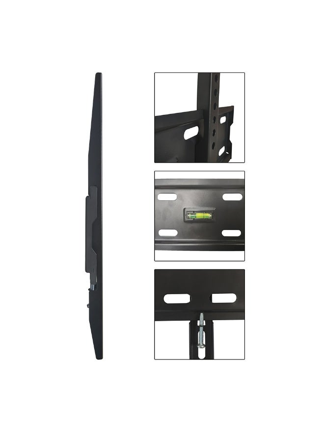 ستارجولد حامل تثبيت ثابت على الحائط للتلفزيونات ذات الشاشات المسطحة LED LCD وPlasma مقاس 17 إلى 50 بوصة، تصميم رفيع، VESA 300x300، سعة تحميل 35 كجم، سهولة التركيب - Image 3