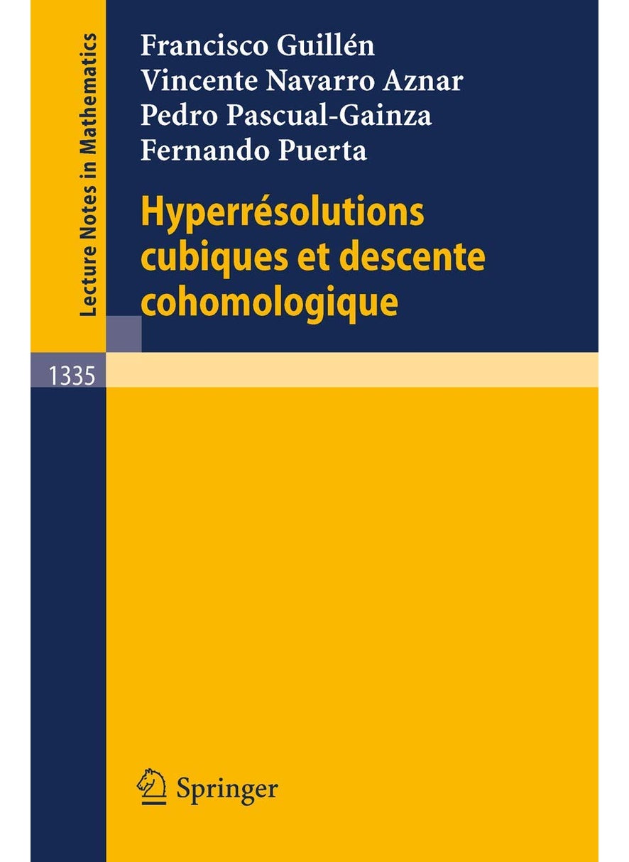 Hyperresolutions Cubiques Et Descente Cohomologique 