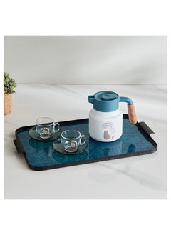 Vista Rectangular Glass Tray 33x54.5x3 cm