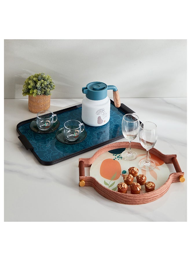 Home Box - Vista Rectangular Glass Tray 33x54.5x3 cm - Image 1