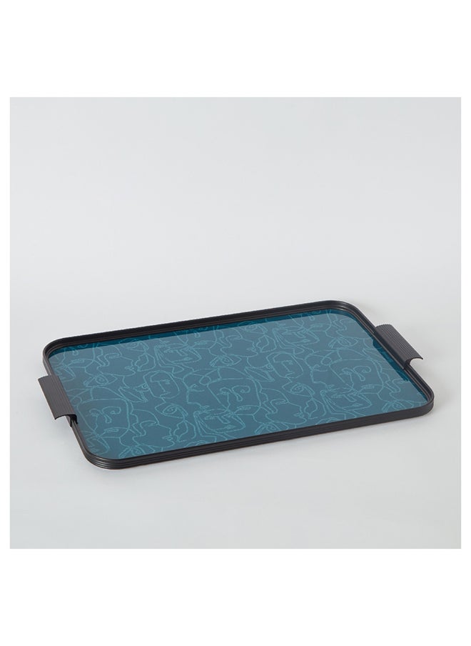 Home Box - Vista Rectangular Glass Tray 33x54.5x3 cm - Image 1