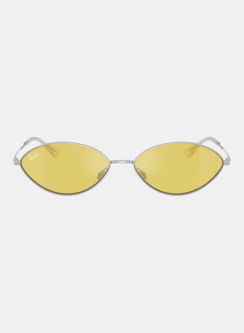 راي بان Unisex Full-rimed Irregular Sunglasses 3757, 59, 003, 6D - Image 1