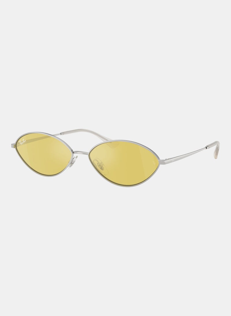 راي بان Unisex Full-rimed Irregular Sunglasses 3757, 59, 003, 6D - Image 2