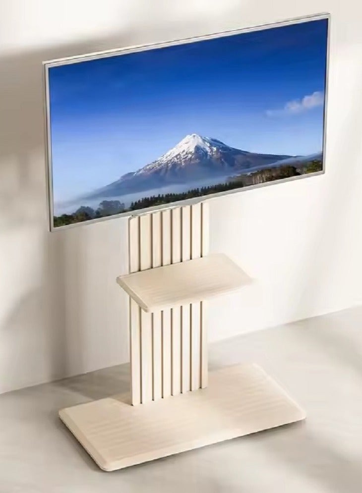 Generic Premium Wooden TV Stand with Elegant Vertical Panel Design – Fits 32" to 70" Screens  - Image 1