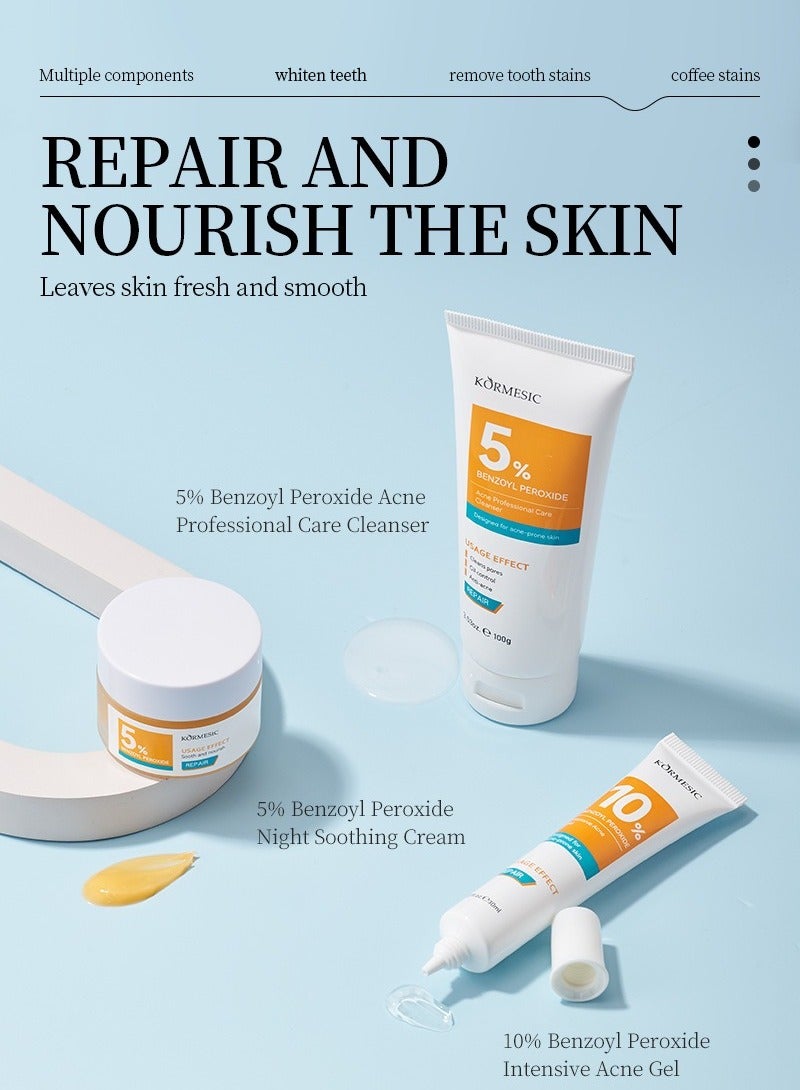 Kormesic 10% Benzoyl Peroxide Gel 30ml - Image 3