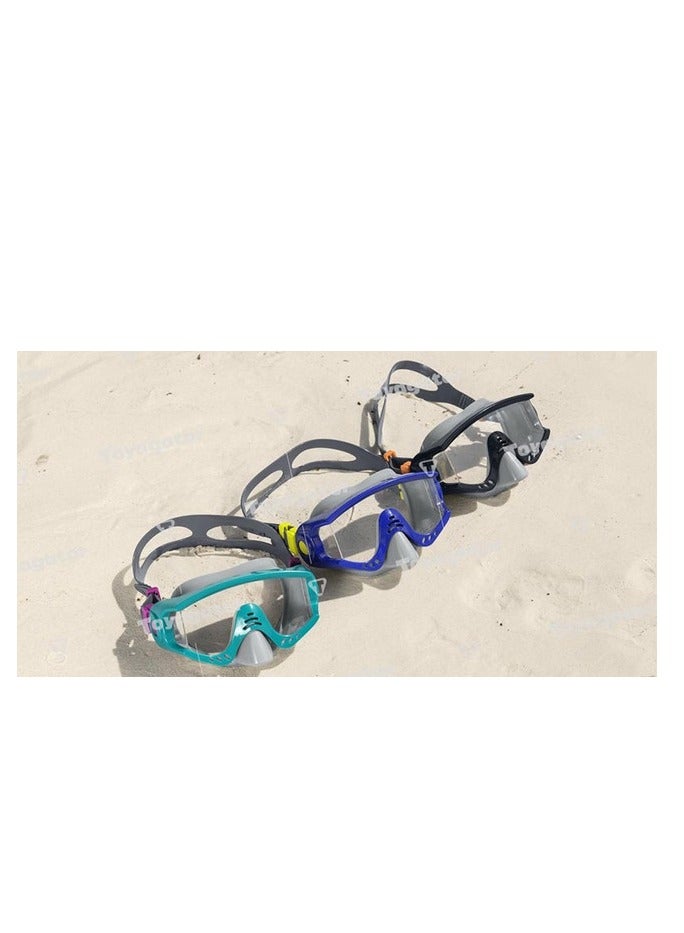 Bestway Best One-Piece Swimming Goggles with Nose Cover Beach Snorkel Mask Model 22044 - Image 2