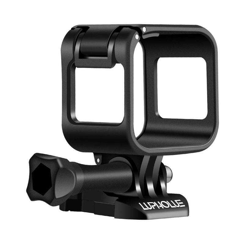Lupholue Protective Housing Frame Cover Skeleton Case with Buckle & Thumb Screw for GoPro Hero 5/4 Session - Image 2