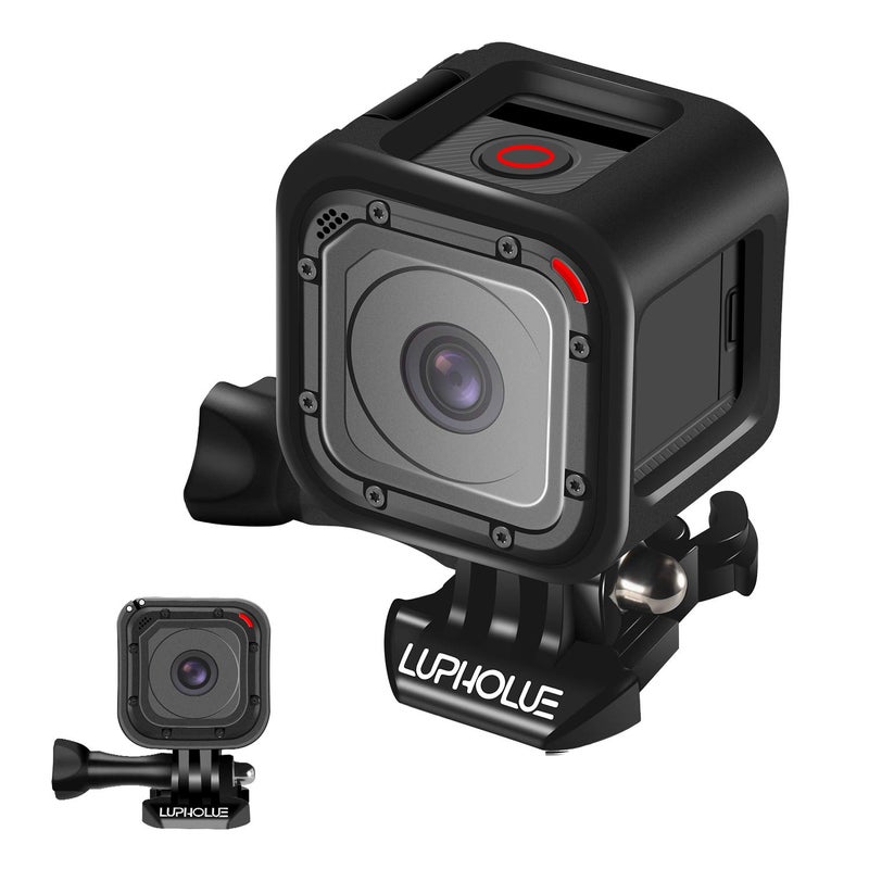 Lupholue Protective Housing Frame Cover Skeleton Case with Buckle & Thumb Screw for GoPro Hero 5/4 Session - Image 5